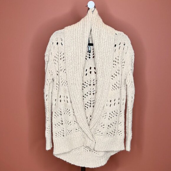 Plenty By Tracy Reese Faux-Wrap Mohair Sweater (XS) - Picture 4 of 5